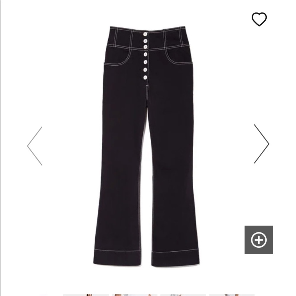Ulla Johnson Ellis jeans in white size 4 #87